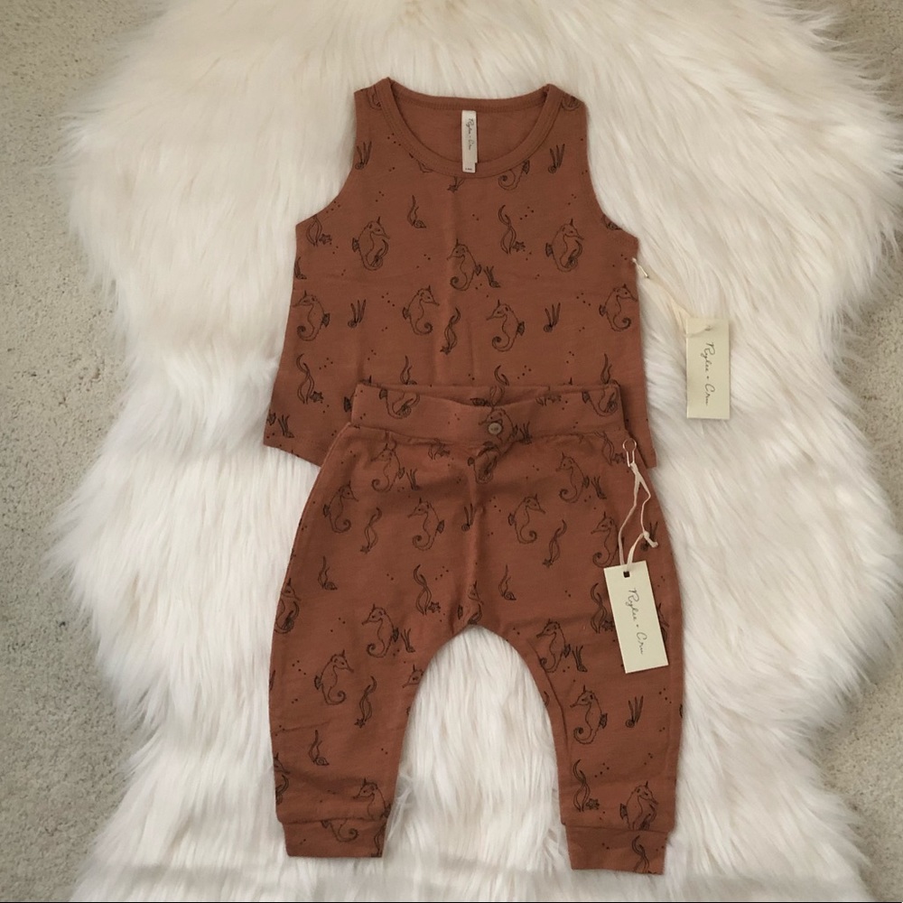 Rylee + Cru Seahorse Tank & Slouch Pants